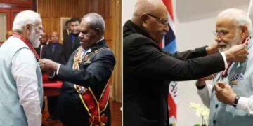 संकट में किया दुनिया का नेतृत्व, फिजी समेत दो देशों ने PM मोदी को दिया सर्वोच्च सम्मान