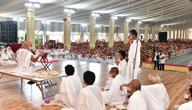 भगवती सूत्र द्वारा आचार्यश्री प्रतिपादित कर रहे ज्ञान के सूत्र  
