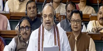 विवाद तो बंगले पर खर्च छिपाने का है; संसद में अमित शाह का अरविंद केजरीवाल पर तंज