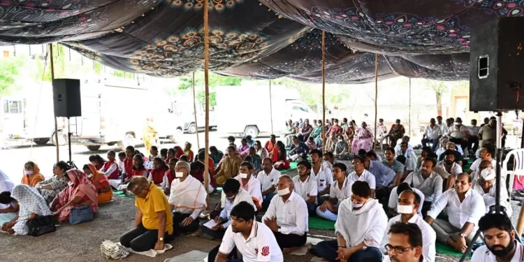 मानवता के मसीहा महाश्रमण का जालना से मंगल प्रस्थान