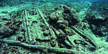 लक्षद्वीप में 17वीं-18वीं शताब्दी के युद्धपोत का मलबा मिला