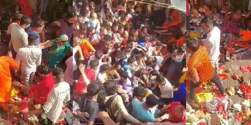 मनसा देवी मंदिर मार्ग पर भगदड़