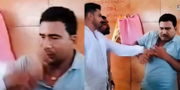 मराठी न बोलने पर मनसे की मार