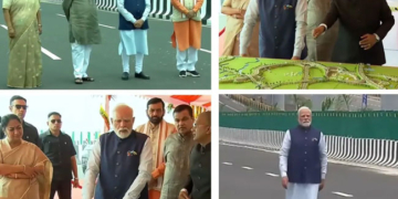 नई दिल्ली-गुरुग्राम कनेक्टिविटी: पीएम ने द्वारका एक्सप्रेसवे और यूईआर-II खोला
