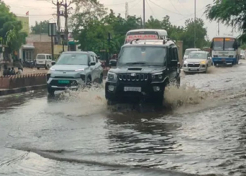 राजस्थान में मानसून की वापसी: झमाझम बारिश से राहत, जलभराव और यातायात बाधित