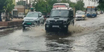 राजस्थान में मानसून की वापसी: झमाझम बारिश से राहत, जलभराव और यातायात बाधित