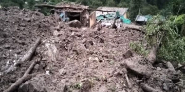 चमोली में बादल फटा