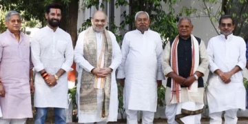 एनडीए में सीट बंटवारा: जेडीयू-बीजेपी बराबर, चिराग, मांझी, कुशवाहा की सीटें तय