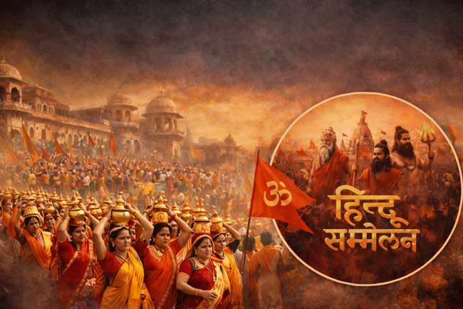 सनातन चेतना के पुनर्जागरण का संकल्प: जयपुर में विशाल हिन्दू सम्मेलन