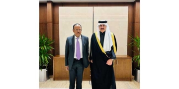 अजीत डोवाल ने सऊदी समकक्ष के साथ सुरक्षा बैठक की