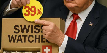 आक्रामक फोन कॉल के बाद ट्रंप ने स्विट्जरलैंड पर टैरिफ 39% किया