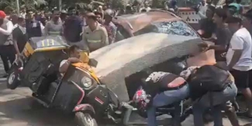 मुंबई में मेट्रो निर्माण हादसा, एक की मौत और तीन घायल