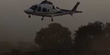 टेकऑफ के दौरान डगमगाया सीएम का हेलीकॉप्टर, सूझबूझ से टला हादसा
