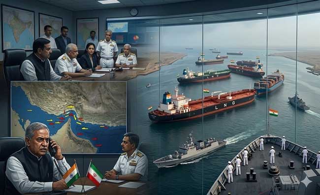 ऊर्जा संकट की आशंका, होर्मुज में फंसे जहाजों को सुरक्षित निकालने की तैयारी