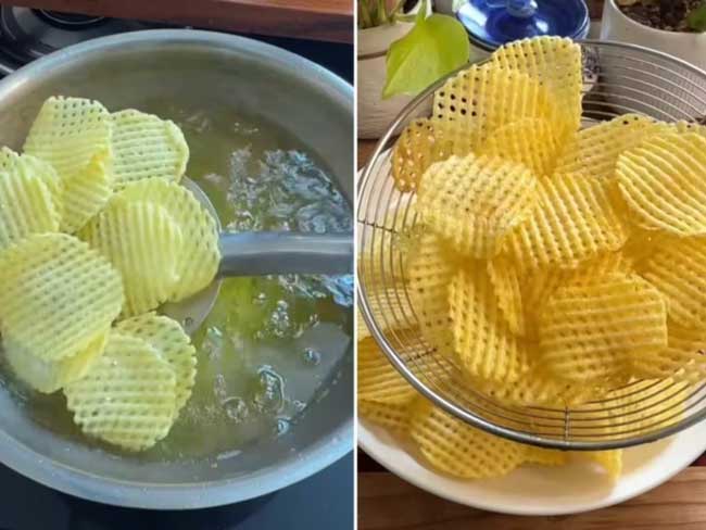 व्रत में स्वाद का संगम: कुरकुरे आलू चिप्स की सरल विधि