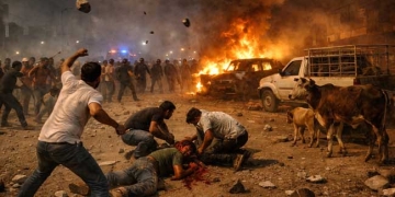 गौ रक्षकों और कथित तस्करों की टकराव में युवक की मौत, इलाके में तनाव