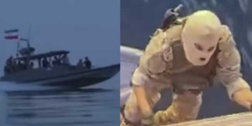 ईरान ने स्ट्रेट ऑफ होर्मुज में जहाज जब्त किया, मास्क पहने कमांडो का वीडियो जारी