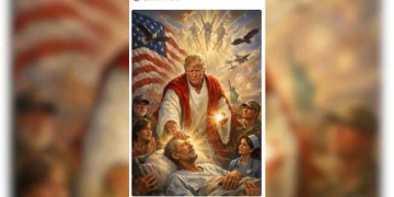 ट्रंप की ‘ईसा मसीह’ पोस्ट पर विवाद, विरोध के बाद हटानी पड़ी तस्वीर