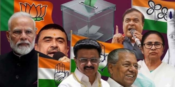 एग्जिट पोल संकेत: बंगाल में रोमांच, असम-तमिलनाडु में स्पष्ट रुझान