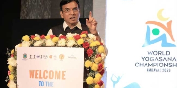 मंडाविया बोले—योगासन को ओलंपिक खेल बनाने के लिए हर संभव प्रयास करेंगे