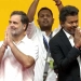 चेन्नई में दिखा नया राजनीतिक समीकरण, राहुल गांधी और विजय एक मंच पर