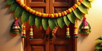 आम के पत्तों का तोरण: शुभता और समृद्धि का पवित्र द्वार