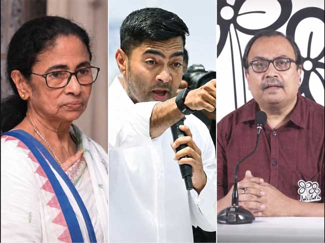 ममता के सामने टीएमसी में तकरार, अभिषेक से भिड़े कुणाल घोष