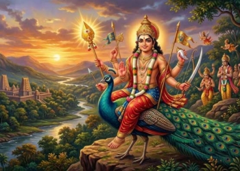भगवान कार्तिकेय: साहस, अनुशासन और आत्मबल का दिव्य स्वरूप