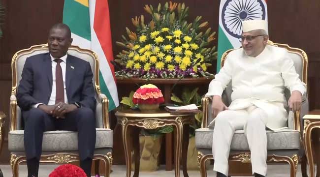 नई दिल्ली में उच्चस्तरीय बैठकें, भारत-दक्षिण अफ्रीका संबंधों को मिलेगा नया आयाम