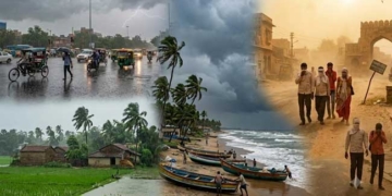 आज का मौसम: देशभर में बदला मिजाज, कहीं तेज बारिश तो कहीं गर्म हवाओं का कहर
