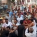भंडारे के सामने ताजिया जुलूस का संगीत बजाने पर विवाद, पथराव में चार घायल