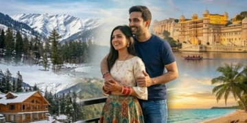 जहाँ बसता है रोमांस: नवदंपतियों के लिए 5 खास घूमने की जगहें