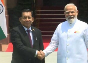 भारत दौरे पर म्यांमार के राष्ट्रपति, प्रधानमंत्री मोदी से हुई महत्वपूर्ण मुलाकात