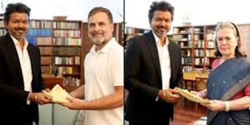 विजय की कांग्रेस शीर्ष नेतृत्व से मुलाकात, विपक्षी समीकरणों पर सवाल
