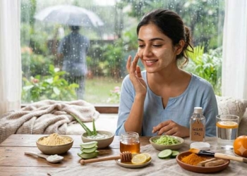 मानसून में चमकती त्वचा के लिए 7 असरदार घरेलू नुस्खे