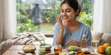 मानसून में चमकती त्वचा के लिए 7 असरदार घरेलू नुस्खे