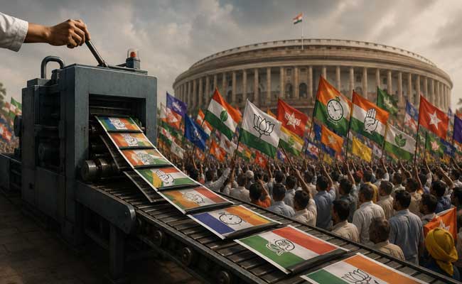 भारत की राजनीति बनी ‘पार्टियों की फैक्ट्री’, हर दस दिन में नया दल