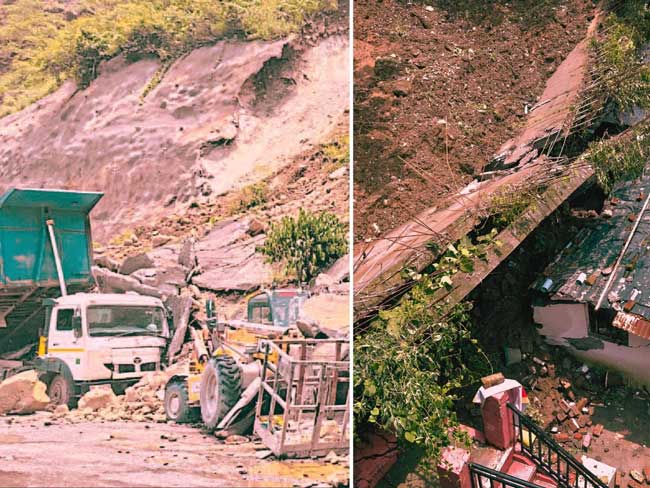 उत्तराखंड में भारी बारिश का अलर्ट, कई सड़कें बंद; प्रशासन सतर्क